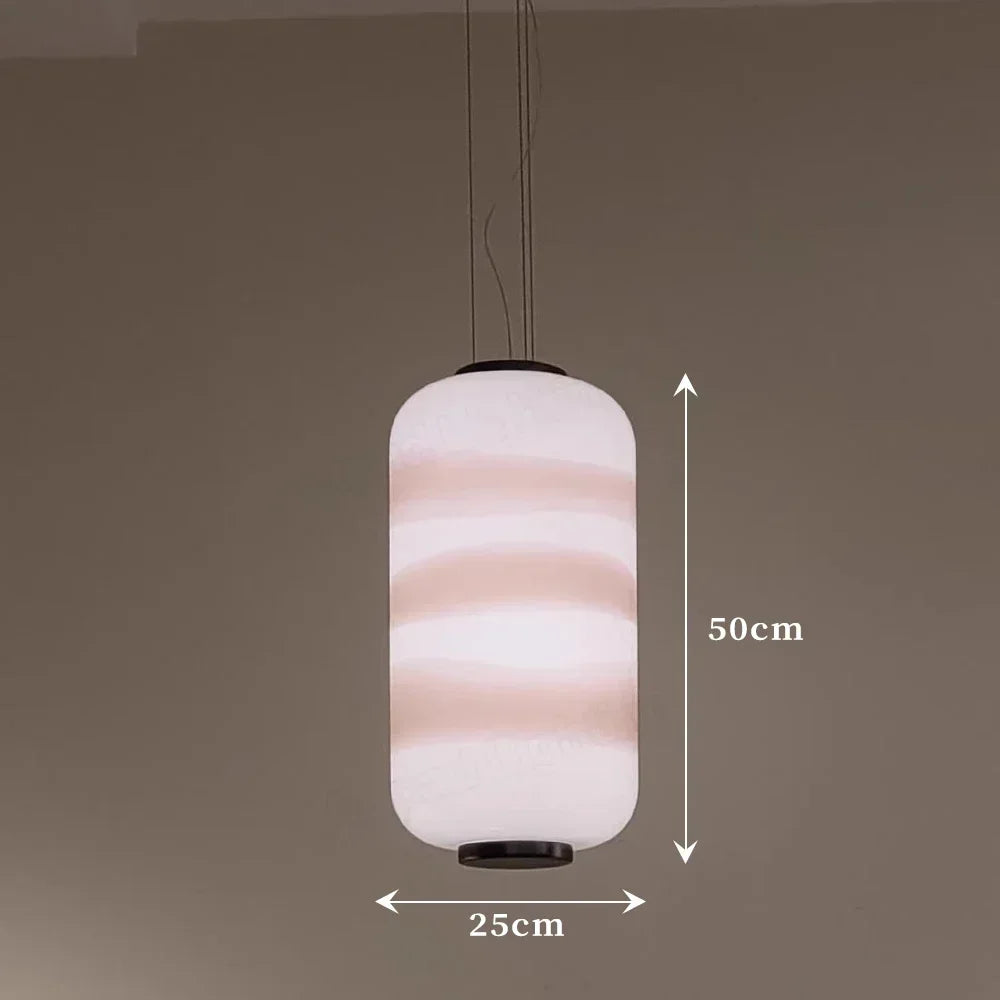 Nordic Designer Smoke White Glass LED Floor Lamp Bedroom Study Hotel Chandelier Living Room Sofa Atmosphere Art Decor Lighting