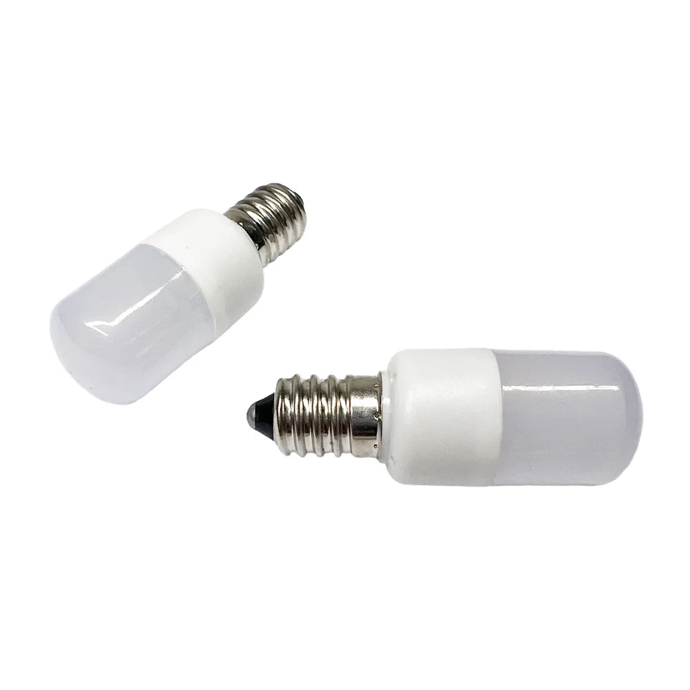 1.5W Mini LED Light Bulbs (E14 & E12 Screw Base) | 1, 3, or 5-Pack Appliance Lights for Fridge & Sewing Machine