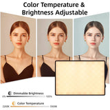 LED Fill Lamp Video Light Panel 2800-7000K Photography Lighting Live Stream Photo Studio Light Kit For Live Stream Tiktok
