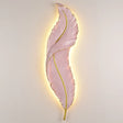 interior wall lamp Nordic decoration modern luxury lamp bedroom LED feather wall lamp bedside living room wall decoration home