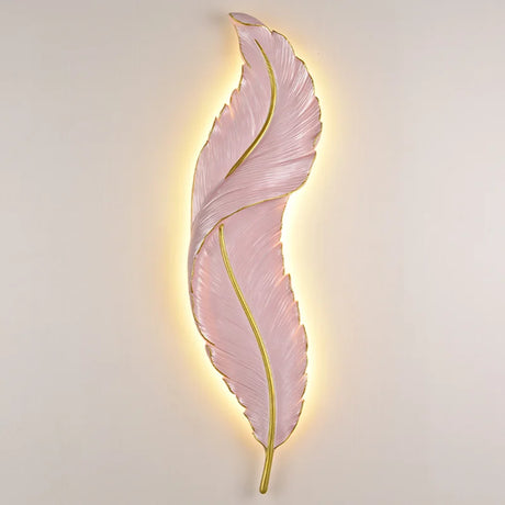 interior wall lamp Nordic decoration modern luxury lamp bedroom LED feather wall lamp bedside living room wall decoration home