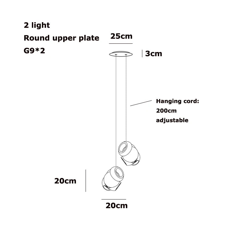 2026 New Trend Home Decoration Geometric Glass G9 LED Chandelier Lighting Lustre Para Sala Estar For Living Room Dinning Room