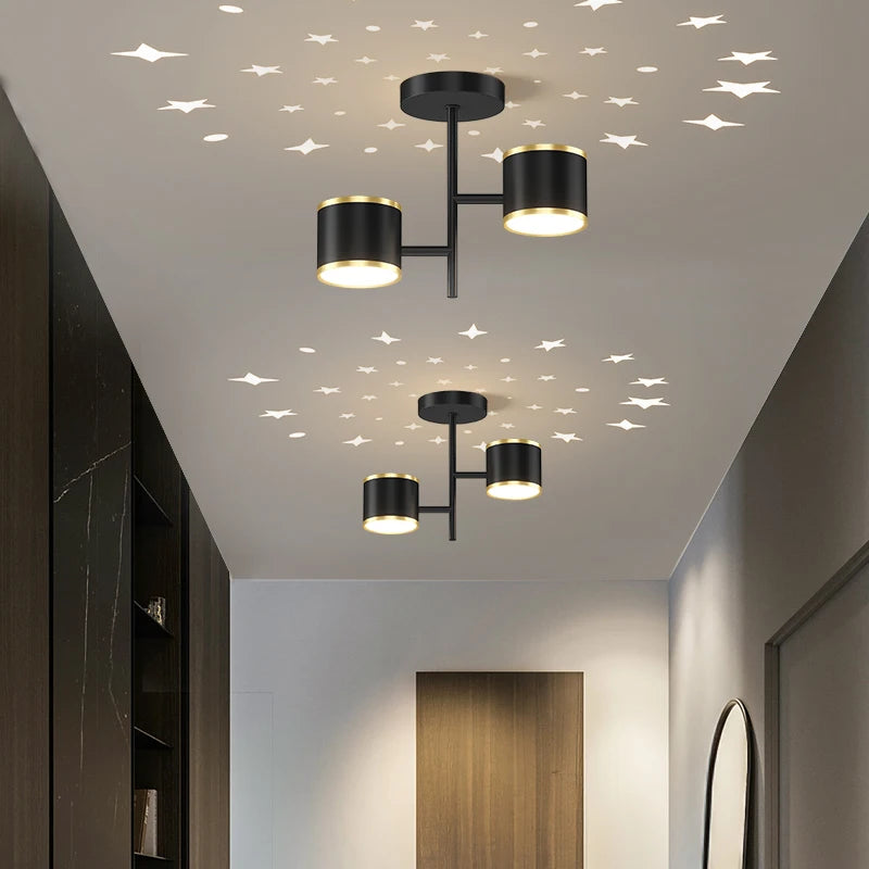 LED Ceiling Aisle Chandelier For Corridor Lights Foyer Hallway Gallery Bedroom Restaurant Office Loft Indoor Lighting