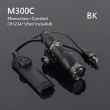 Tactical M600 / M300 LED Scout Light with Dual Pressure Switch for 20mm Rail