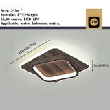Modern Nordic LED Ceiling Light - Luxury Metal Lamp for Living Room