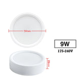 Led Downlights 220V Ceiling Spot Lamp 9W 12W 18W Down Light Surface Mounted Panel Lighting Kitchen Fixture for Room Home Decor