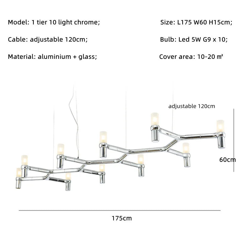 Modern Luxury Foyer G9 Led Chandelier Lustre Metal Pendant Chandelier Lighting Stairs Hanging Lamp Deco Led Indoor Light Fixture