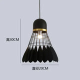 Badminton Chandelier Modern Minimalist Nordic Restaurant Lamp Creative Personality Bar Study Bedroom Lamp Living Room Decorativ