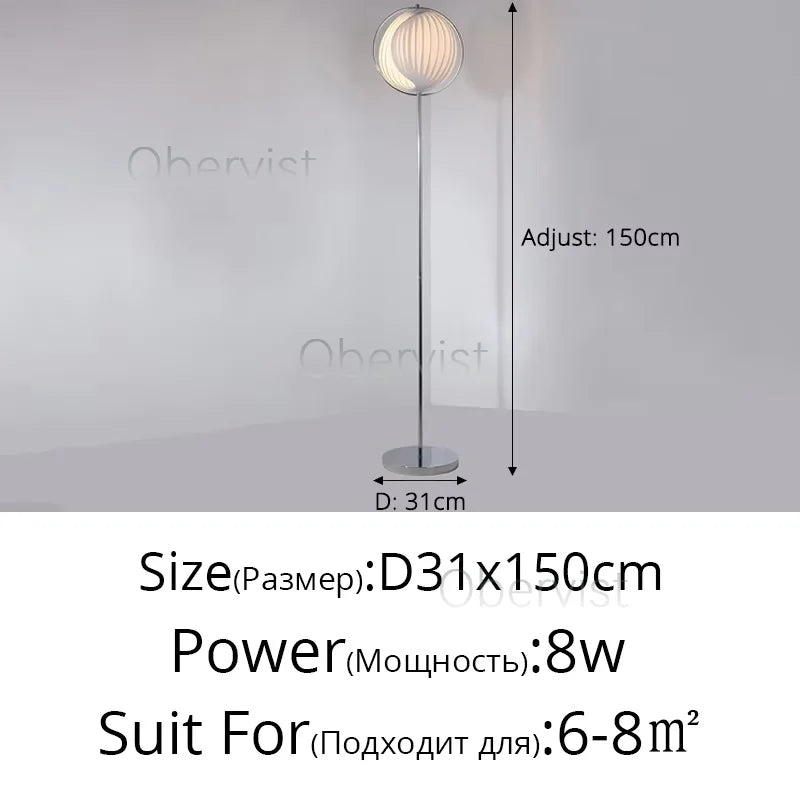 Moon-Shaped Floor Lamp Rotatable Bedside Lighting DIY Adjustable Ambience Lamp LED Mood Light for Bedroom Living Room Decoration