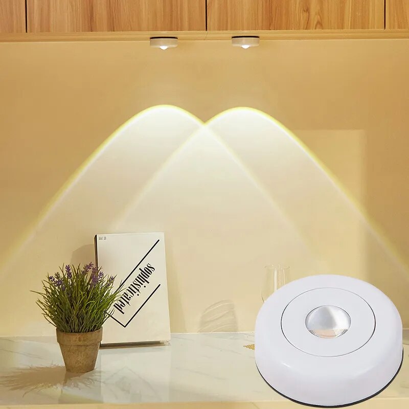Rainbow Sunset Projector Lamp Decor Bedroom LED Spotlights for Corridor Painting Lighting Cat Eye Closet Cupboard Cabinet Lights