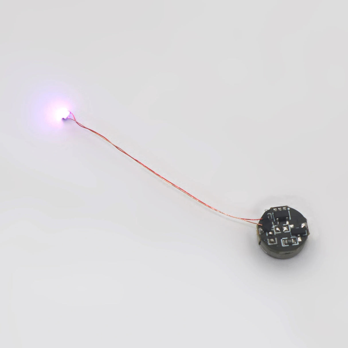 Wired 5cm Magnetic Control LED Light Module with Magnet & Battery for Gundam & DIY Models
