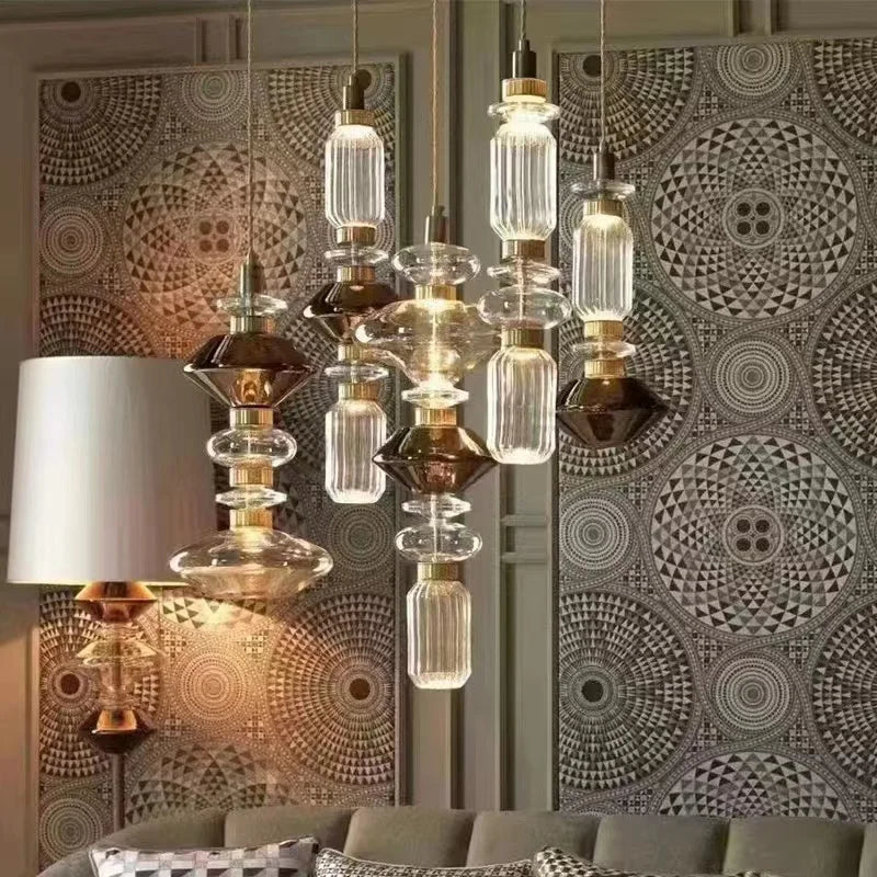 Ballet Pendant Lamp - Creative Danish Design Glass Hanging Light