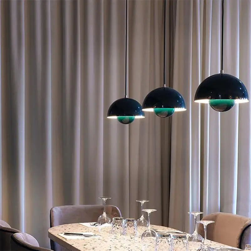  Flowerpot Pendant Lamps French Cream Wind Art Hang lamp Loft Kitchen Restaurant Bar Living Bedroom Demark Lights Fixtures