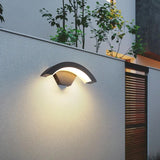 Motion Sensor Led Wall Lamp Outdoor Waterproof Front Door Lighting Garden Decor Porch Wall Light Garage Exterior Sconce Outside