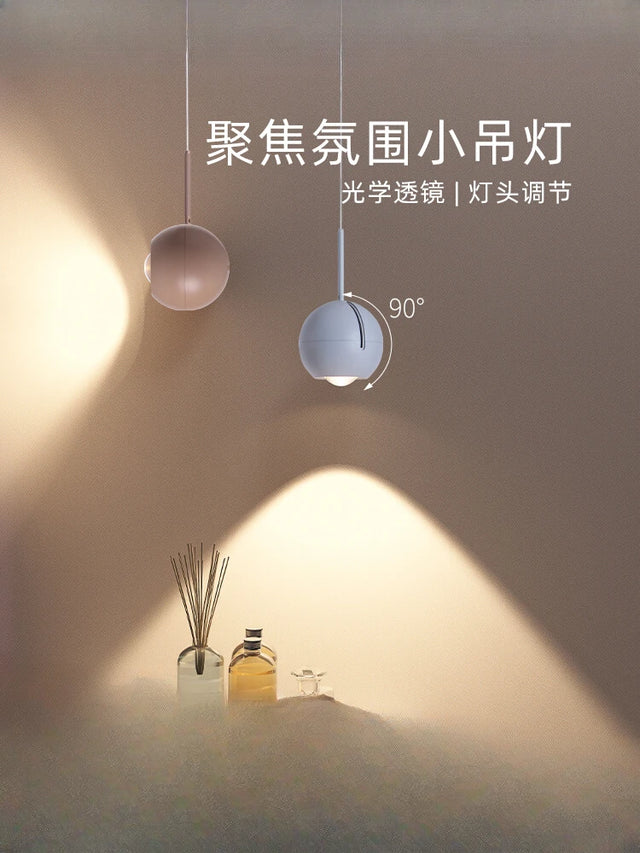 Bedside chandelier room bedroom chandelier modern and simple foyer corridor master bedroom bedside table