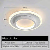 Modern Nordic LED Ceiling Light - Luxury Metal Lamp for Living Room