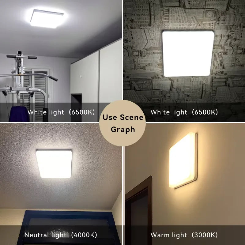 Modern LED Ceiling Panel Light - 18W 24W 36W 48W Indoor Lamp
