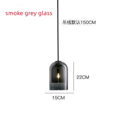 Nordic Pendant Lighting Modern Indoor Glass Ceiling Lamp Chandelier Island Dining Led Simple Bedside Hanging Lustres Fixture