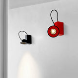  LED Wall Light Black Red Green White Body Lamp Magnetic Attraction For Bedroom Parlor Office Studio Stairs