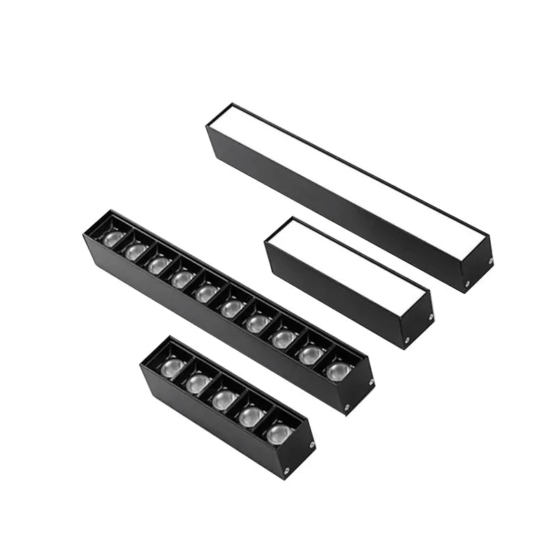 35 Series DC48V Magnetic Track Light - Modern Embedded LED Grille Spotlight & Linear Flood Lamp for Ceiling Home Lighting