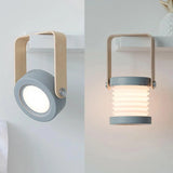 Foldable LED Table Lamp & Dimmable Night Light - Rechargeable Desk Lantern
