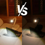 Rechargeable Book Light Reading Lights for Books in Bed Led Book Night Lamp 3 Color Step less Brightness Clip on Reading Lamp