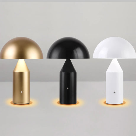 Portable table lamp mushroom lamp rechargeable led touch switch night light dining room bedroom bedside lamp