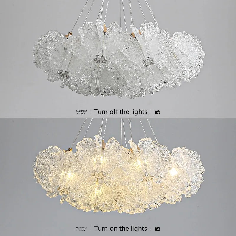 Crystal Luxury Atmospheric Chandelier Living Room Bedroom Restaurant Lamping Duplex Crystal Lamps