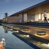 Modern 2025 LED Courtyard Light Outdoor Pillar Top Waterproof Street Light Fence Cap Door Post Landscape Facade