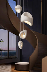 Japanese Wabi Sabi Style Resin Pendant Light Designer Style Homestay Hotel High-end Living Room Restaurant Pendant Light