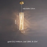 Modern Luxury K9 Crystal Led Dimmable Pendant Lights Living Dining  Room Ring Hanging Lamp Lustre Led Suspend Lamp Decor Fixture