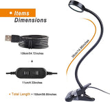 LED Clap On Desk Book light For Children Study Work Dimmable Adjustable Arm Eye-protection Reading lighting Lamp Promotion