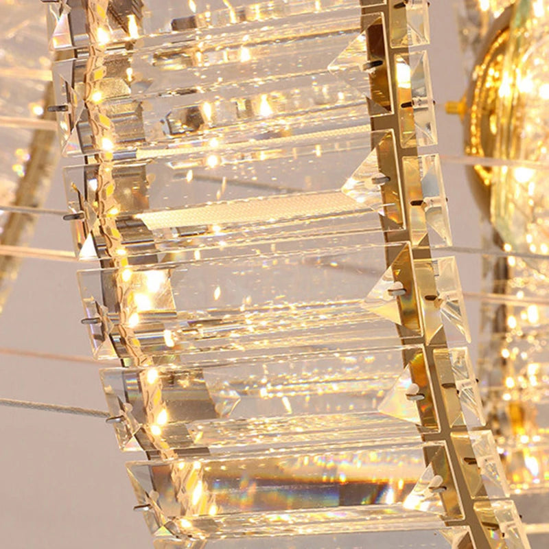 home decorationPendant lights, luxury crystal living room chandelier, bedroom Pendant lamp, ceiling light, indoor lighting