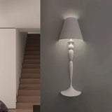 Italian Gypsum Embedded LED Wall Light - Retro Plaster Sconce Light Fixture for Living Room, Hotel Aisle & Exhibition Hall