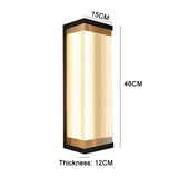 Outdoor Wall Lamp Waterproof Outdoor Hotel Villa Door Exterior Wall Column Minimalist Courtyard Lamp Wall Lamp