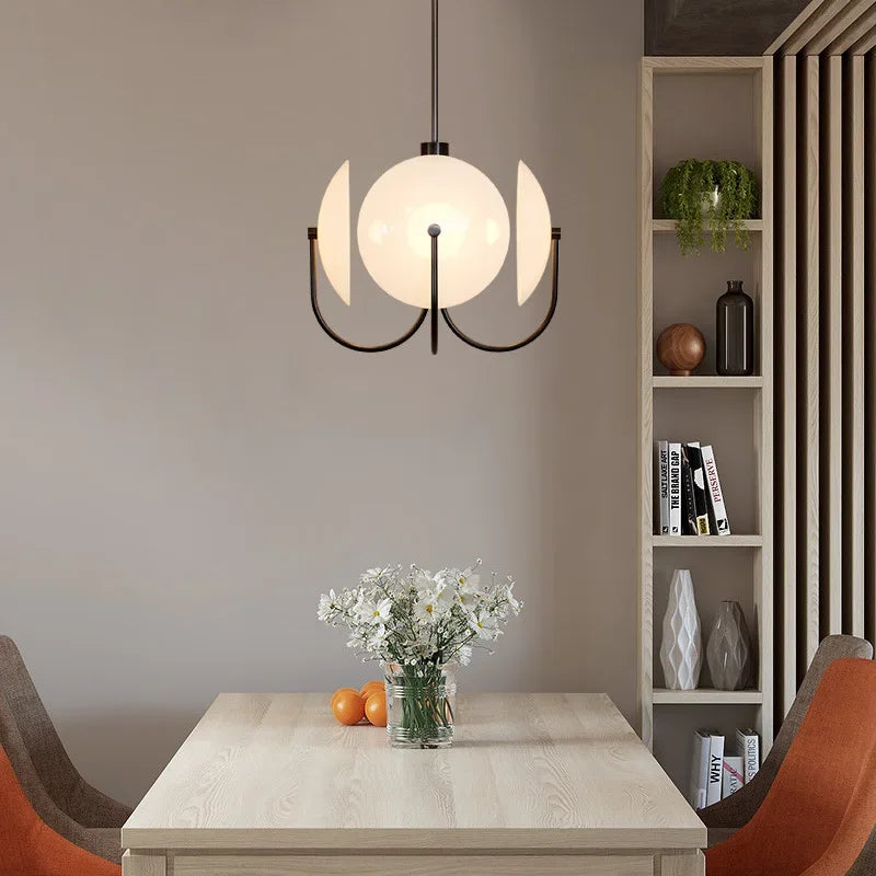 2026 Postmodern Minimalist Chandelier Luxury Glass LED Pendant Lamp For Living Dining Room Bedside Bedroom Light Suspension Lumi