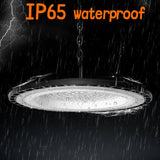 UFO LED High Bay Light (100W/150W/200W/300W) - Super Bright Commercial Industrial Overhead Lighting for Warehouse, Garage & Market