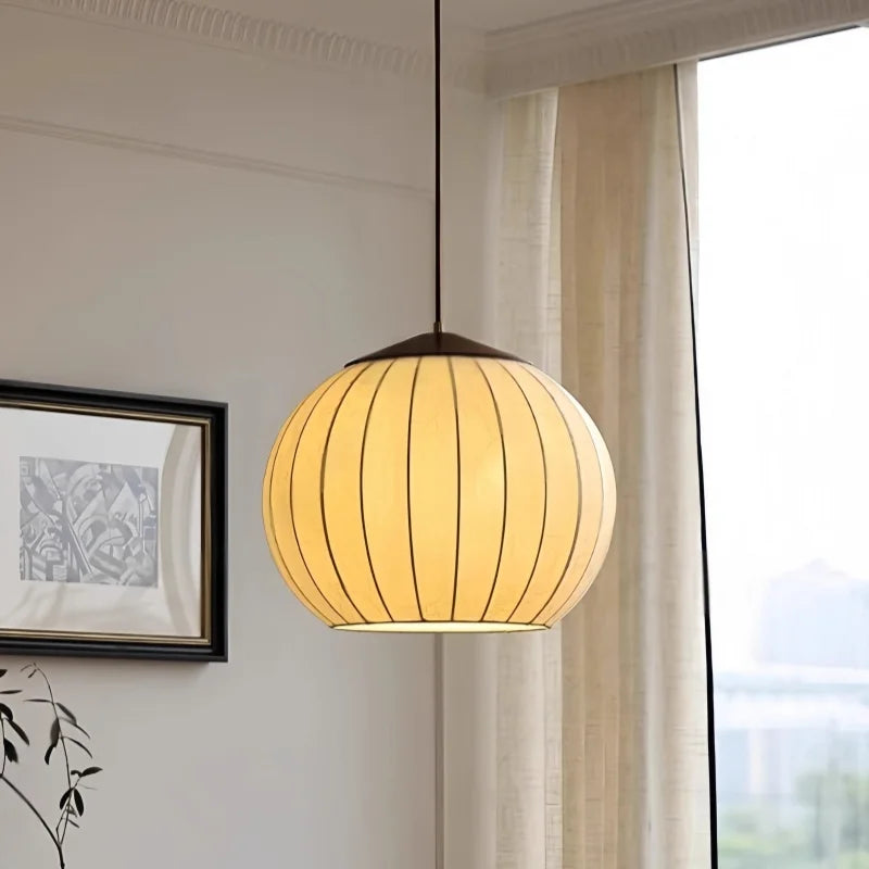 Nordic Wabi-Sabi LED Pendant Light - Organic Minimalist Ceiling Chandelier Lamp Fixture for Dining Room, Bedroom, Restaurant & Home Decor