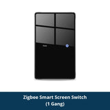 Zigbee DIY Smart Light Switch with Touch Display (Black) - US Standard Tuya Switch