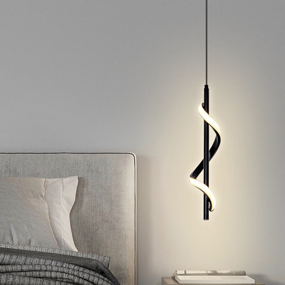 Modern LED Chandelier Light Nordic Living Room Bedroom Bedside Ceiling Lamp 220V 22W Aisle Corridor Lighting Decoration Bulbs
