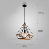 Led Chandelier Nordic Lampshade Pendant Light 1Head Stainless Steel Hanging Lamp For Dining Table Living room Decors Ceiling Lamp