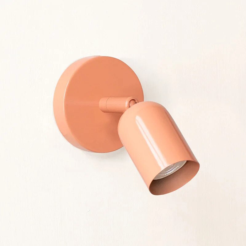 Aisle Wall Lamp With Plug  AU/US/UK/EU For Bedroom Porch Balcony Living Room Modern Iron Wall Sconce Light Nordic LED Spotlight