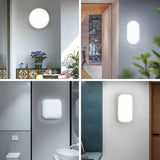 15W/20W Outdoor LED Wall Lamp (AC220V) - Waterproof Surface Mounted Porch Sconce & Moistureproof Bathroom Ceiling Light