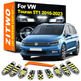 13Pcs For VW Volkswagen Touran 5T 5T1 2016 2017 2018 2019 2020 2021 2022 2023 Vehicle LED Bulb Interior Light Kit Canbus