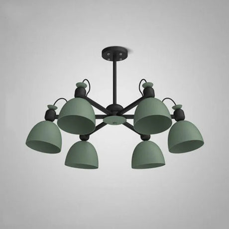 Colorful Pendant Lamp 3/5/6/8 Multi-colored Silicone E27 Art Pendant Lights For Modern Bar Restaurant Bedrooms Shopping Mall