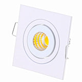 Dimmable LED Waterproof IP65 COB Ceiling Outdoor Recessed 3W AC90-260V DC12V Warm White LED Downlight Hotel Villa Home Lighting