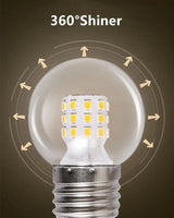 4PCS Led Bulb E27 Light Bulbs For Home 7W 9W 12W GLOBE G45 SMD2835 Leds AC220V 230V Indoor Lighting For Living Room Table Lamp