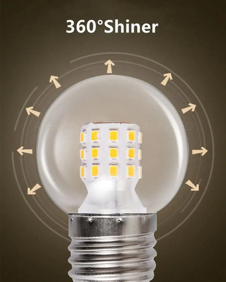 4PCS Led Bulb E27 Light Bulbs For Home 7W 9W 12W GLOBE G45 SMD2835 Leds AC220V 230V Indoor Lighting For Living Room Table Lamp