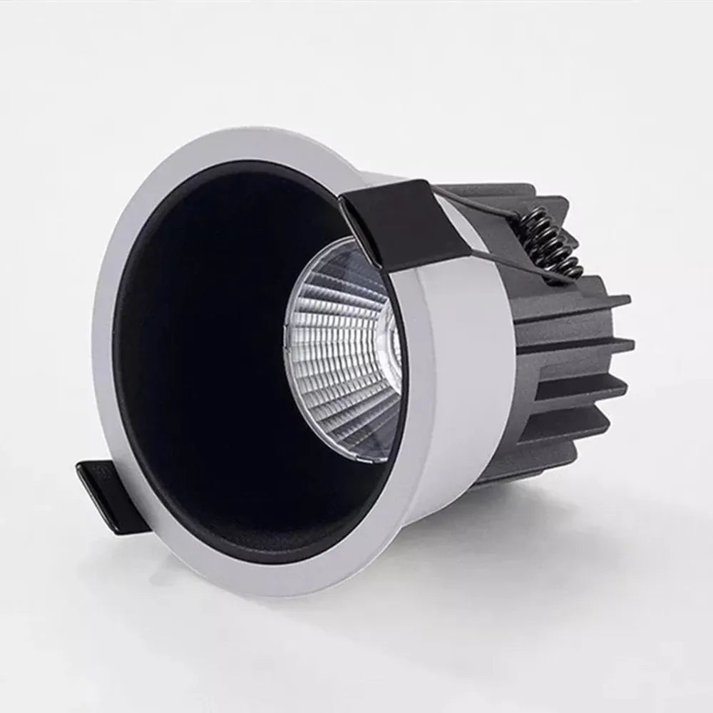 Dimmable Led Downlight Recessed Ceiling Lamp Spotlight Aluminum COB 110V 220V Home Office Store Spot led Hole 65/75/90mm