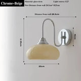 Retro Artistic Design Glass Pendant Light Ball Used in Bedrooms Study Rooms Living Kitchens  Island Chandelier Indoor Hanging